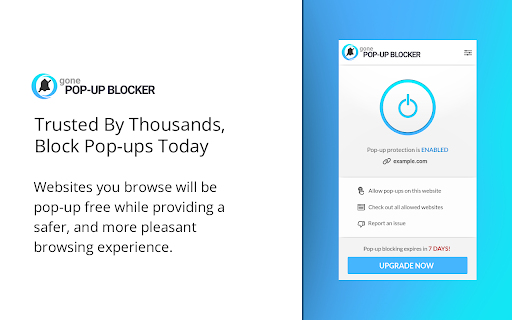 Gone Pop-up Blocker