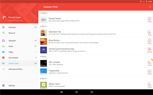 Pocket Casts Premium (MOD) 10