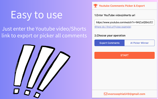 YouTube Comment Picker