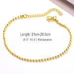 Gold ball chain