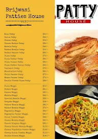 Brijwasi Patties House menu 1