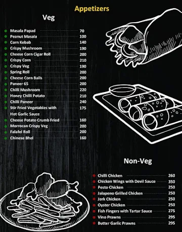 Xion Rooftop Lounge menu 