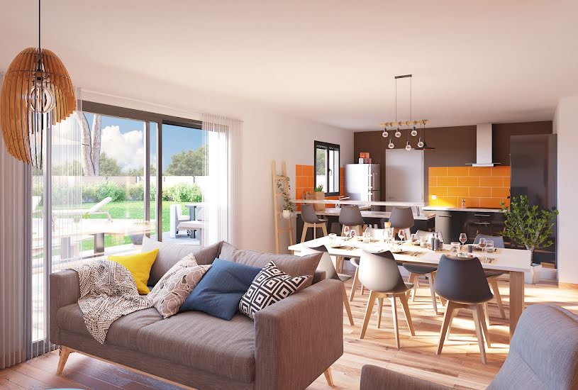  Vente Terrain + Maison - Terrain : 510m² - Maison : 89m² à Azur (40140) 