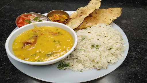 Dal Fry With Jeera Rice