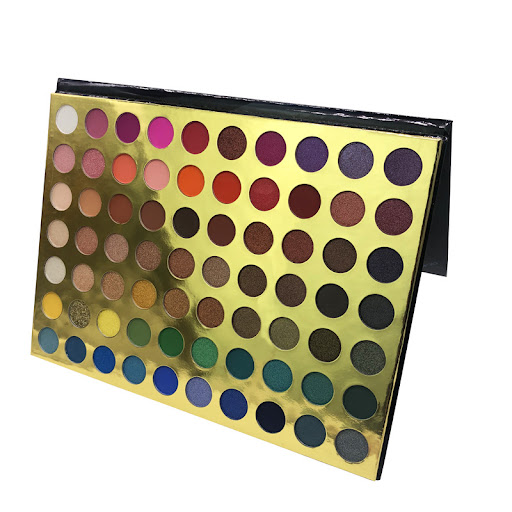 Title 5, 70 Color Eyeshadow Palette Multicolor Matte Pea...