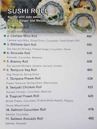 Matcha Japanese Restaurant menu 4