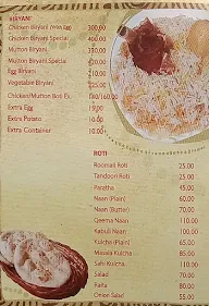 Shiraz Golden Restaurant menu 2