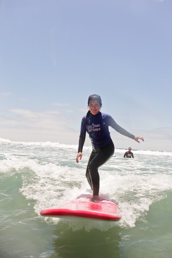 Surf Lessons San Diego Pacific Beach.