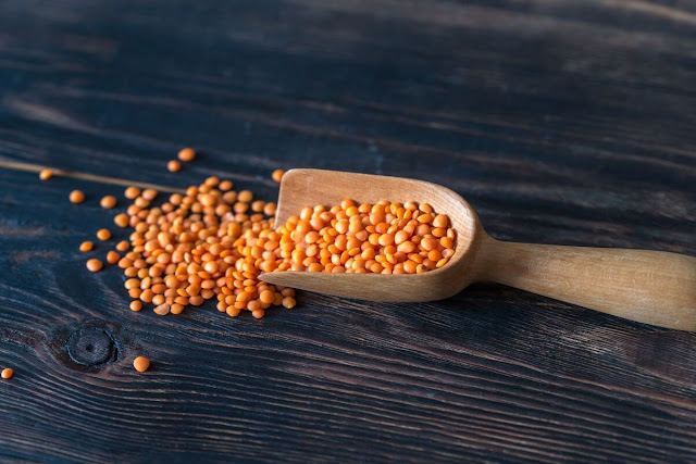 lentil face mask