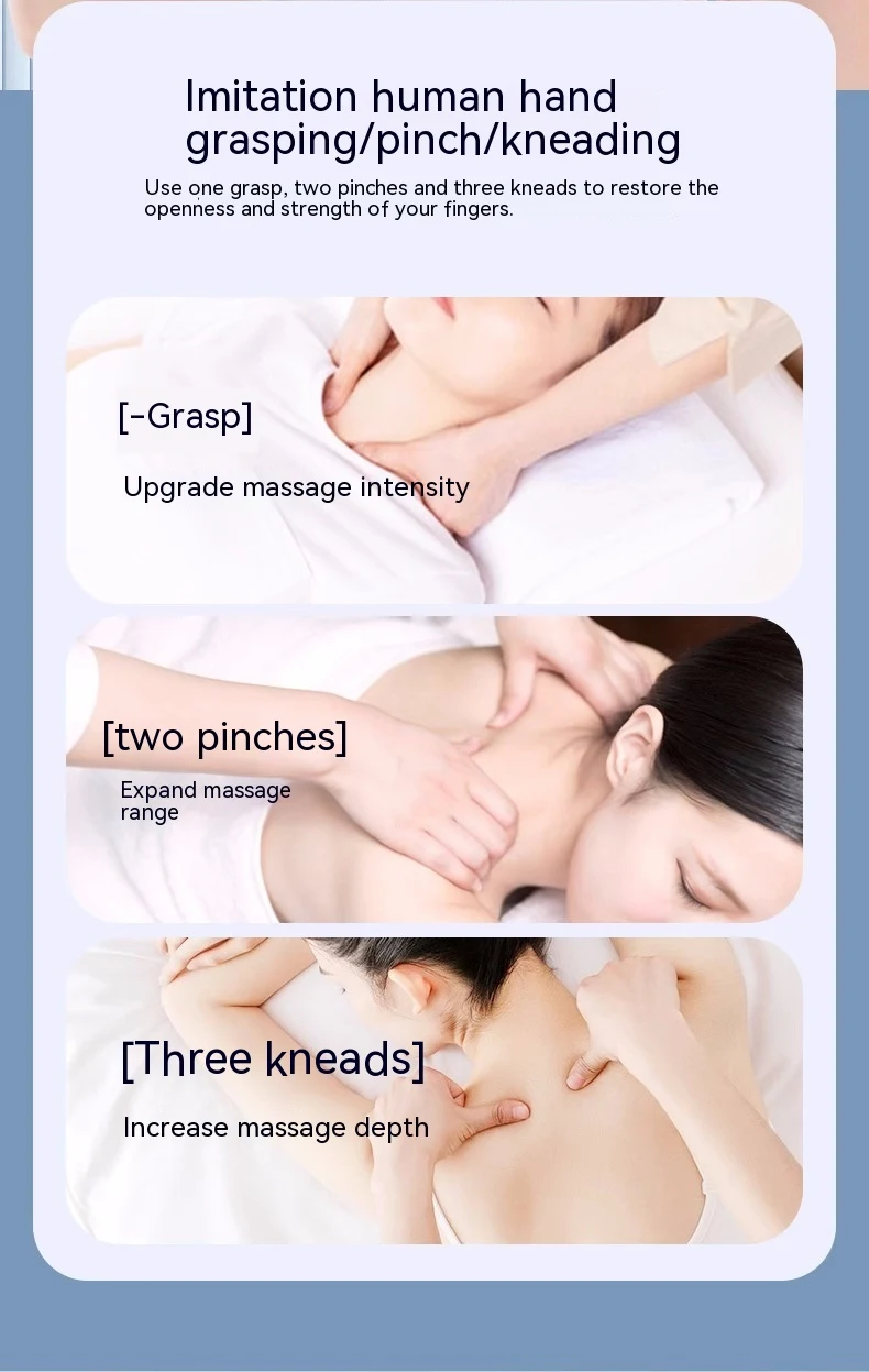 Title 4, Oplaadbare nek-schoudermassagesjaal met warmte ...