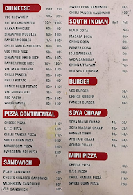 Evergreen Sweets And Snacks menu 4