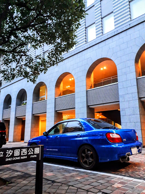 インプレッサ WRXのドライブ・バイク・友達とコラボ！！・汐留イタリア街に関するカスタム事例の投稿画像2枚目