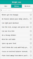 Weight Loss Tips & Tricks Screenshot