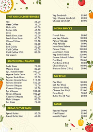 Sarathi Veg Restaurant menu 4