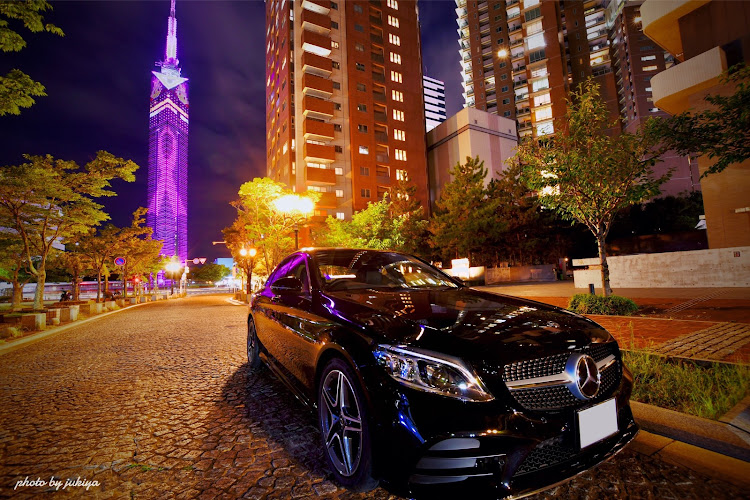 Cクラス セダンのMercedes-Benz・福岡・ドライブに関するカスタム事例の投稿画像1枚目