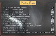 The Good Bowl menu 1