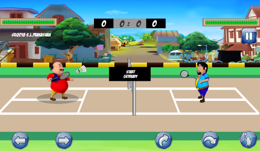 Screenshot Motu Patlu Badminton