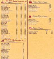 Cakesmith menu 1