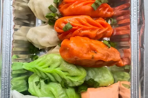 Exotic Mix Chicken Momo Platter