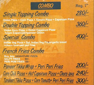 Pizza King menu 2