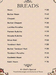 The Great Indian Kitchen menu 7