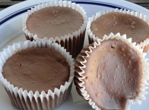 Nutella Cheesecake Muffins