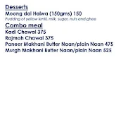 Jharoka menu 2