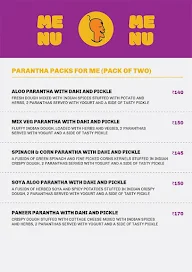 Parantha Pundit menu 3