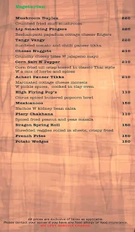 Slounge - Lemon Tree Premier menu 3