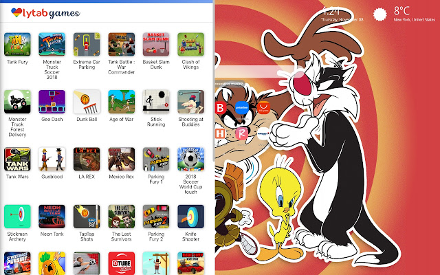 Looney Tunes Wallpapers New Tab