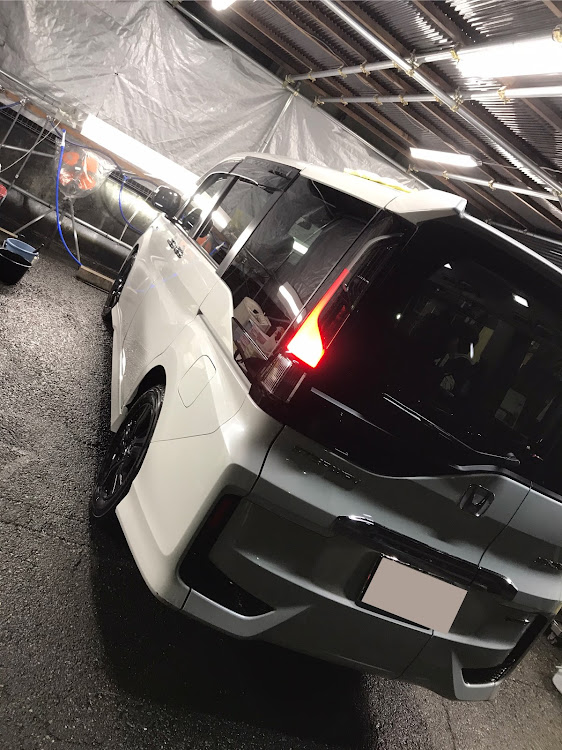 ステップワゴンスパーダの洗車・ステップワゴンスパーダ・RP5ステップワゴンスパーダ・コロナに負けるなに関するカスタム事例の投稿画像1枚目