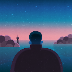 My own time at sunset