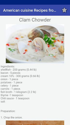 American cuisine Recipes Offline