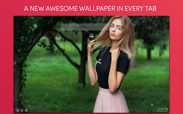 Cute For Girls Wallpaper HD Custom New Tab