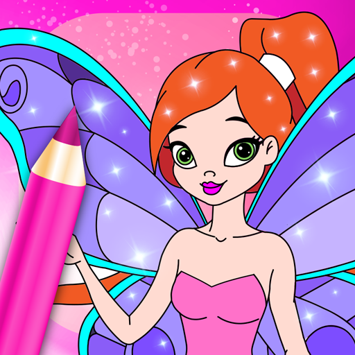 Magic Fairy Coloring Book For Girls التطبيقات على Google Play