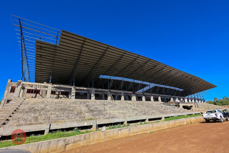 View of the Masinde Muliro Stadium in Bungoma County.