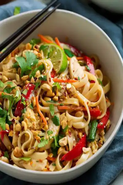 Prawns Pad Thai Noodles