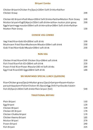 Sri Pandian Mess menu 5