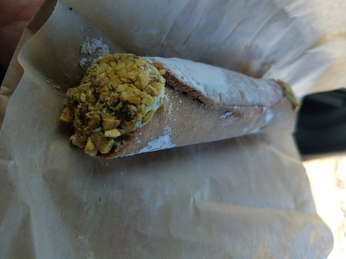 GF pistachio cannoli. I liked it!