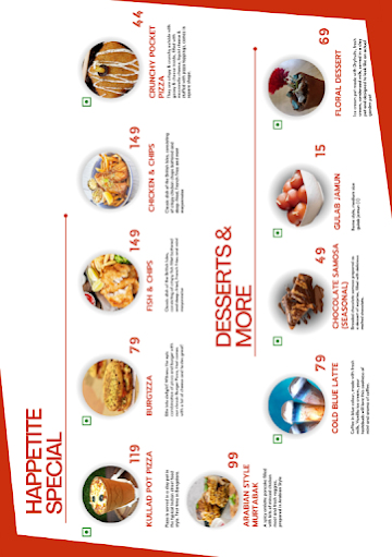 Happetite menu 