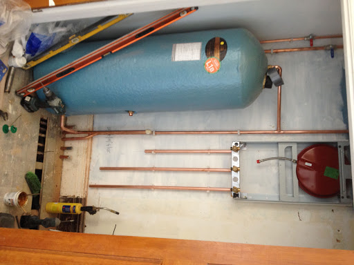 During an install