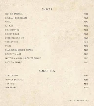 Town Coffee menu 5