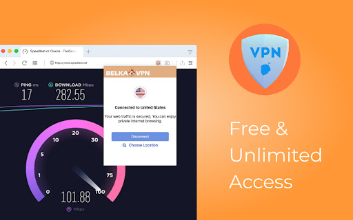 BelkaVPN is VPN, Proxy to Unblock any sites