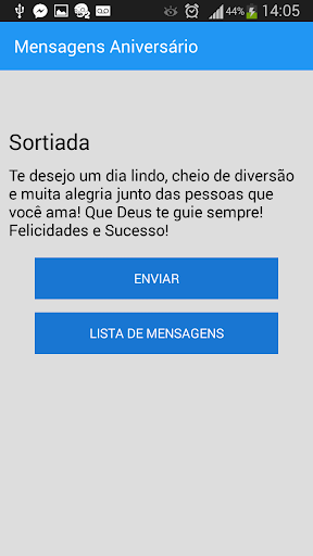 Mensagens de Aniversário