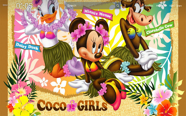 Disney Wallpapers NewTab Theme