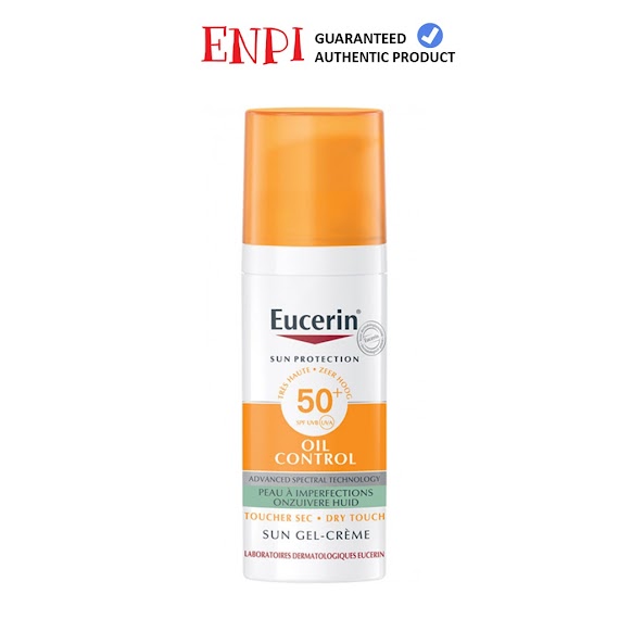 Kem Chống Nắng Kiểm Soát Dầu Eucerin Sun Gel - Creme Oil Control Dry Touch Spf 50+