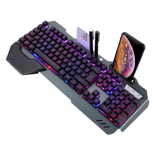 Title 10, Wired mechanical gaming keyboard for ultimate p...