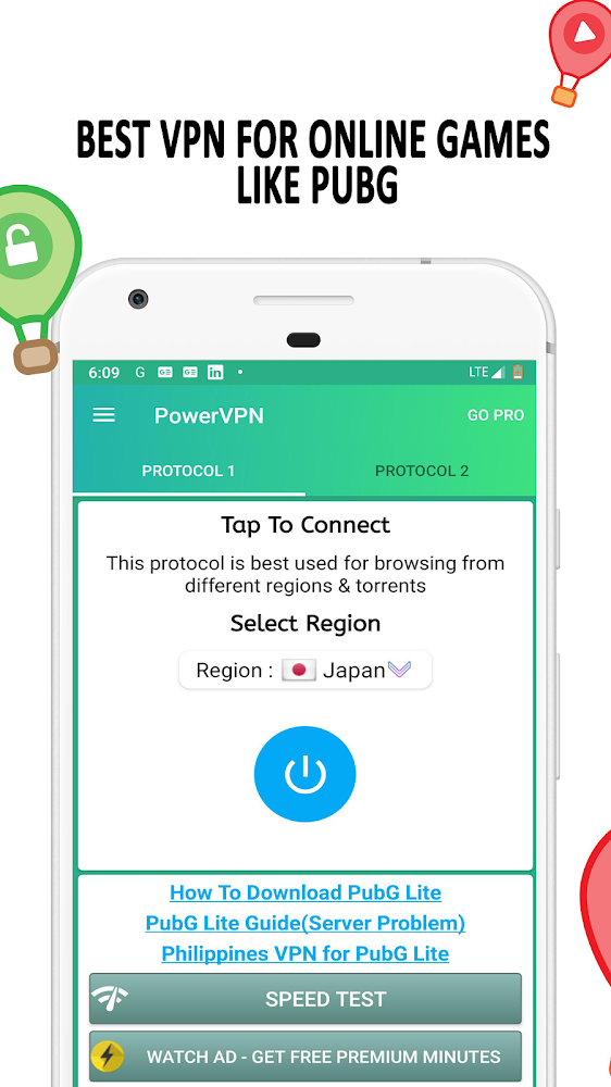 Free VPN : Power VPN - Unlimited VPN Hotspot [Pro]