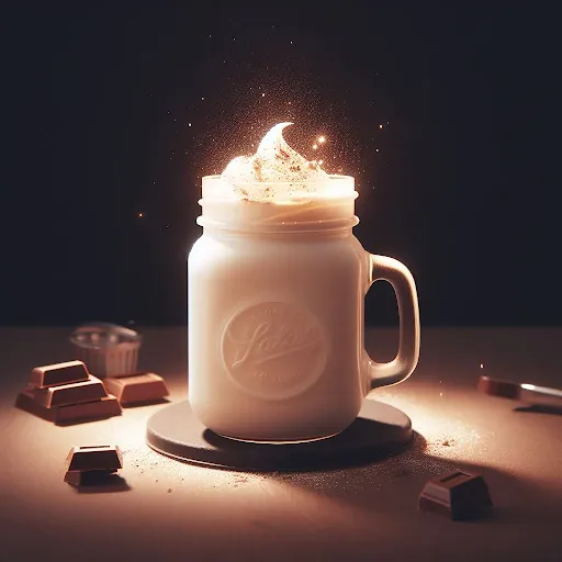 White Chocolate Hot Cappuccino [Mason Jar, 450 Ml]