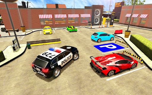 Screenshot Police Car Driving School Game